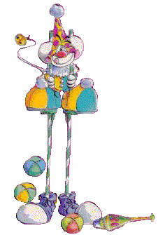 Diddl en clown